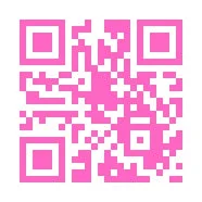 ピンク色のQRコード