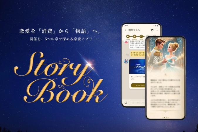 STORYBOOKアプリのUIとコンセプト