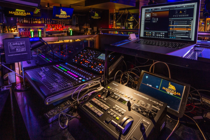 DJブースの様子