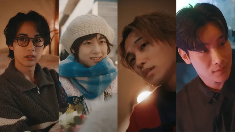 左から）藤林泰也、世古口凌、結城陽向、イ・シガン