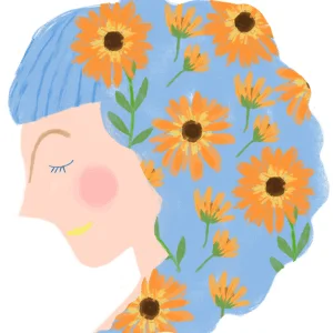乙女座のイラスト