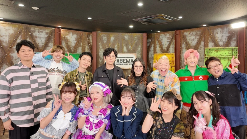次週の『ななにー 地下ABEMA』#135に出演するアイドルたち